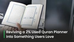 How We Turned a 2% Used Quran Planner Into a Feature Users Love